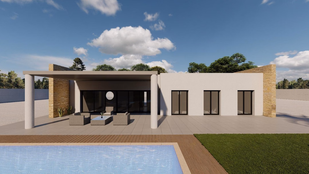 Vivienda Unifamiliar Aislada Llave en Mano — new development in Pinoso