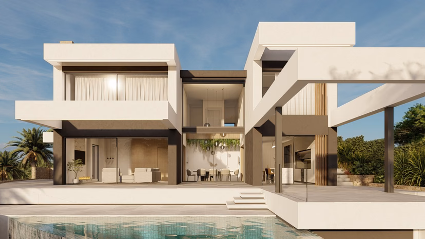 Villa en Av Palmeras de Baviera — new development in Vélez-Málaga