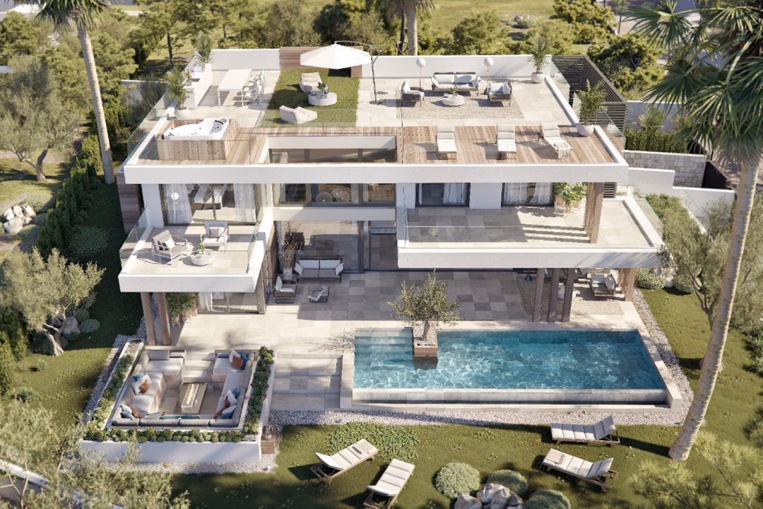 VILLA AZAHAR Europa Golf — new development in Mijas
