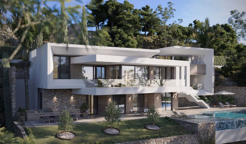 VILLA EVANIA Europa Golf — new development in Mijas