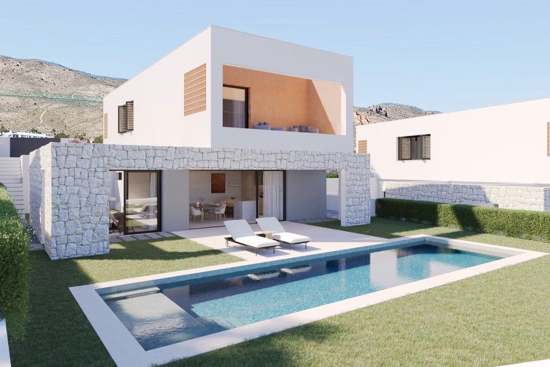 Villa Petra - Residencial Lidiamar — new development in Finestrat
