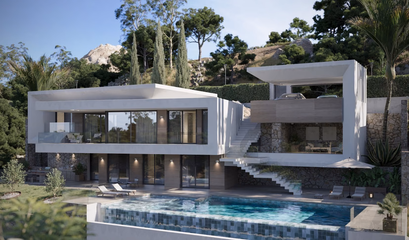VILLA EVANIA Los Flamingos — new development in Benahavís