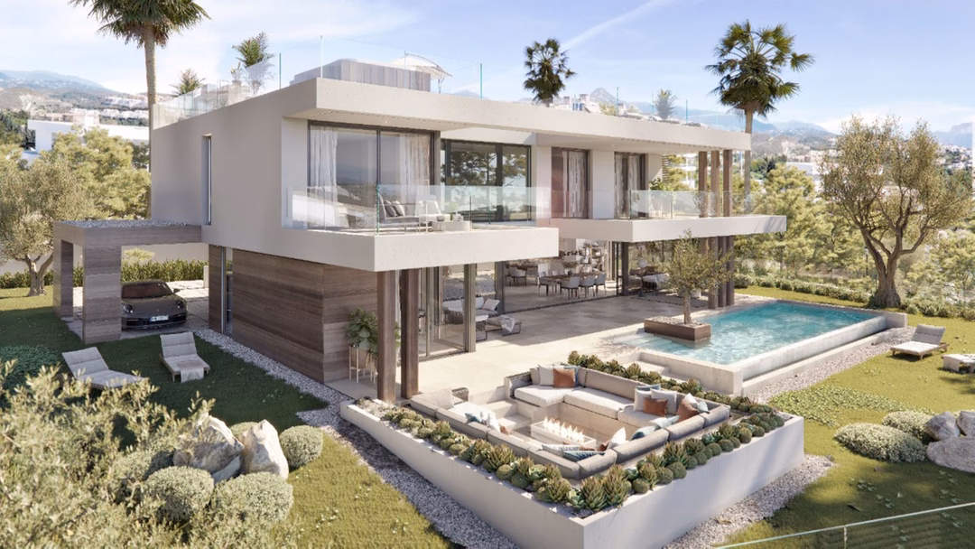 VILLA AZAHAR Reserva Golf — new development in Mijas