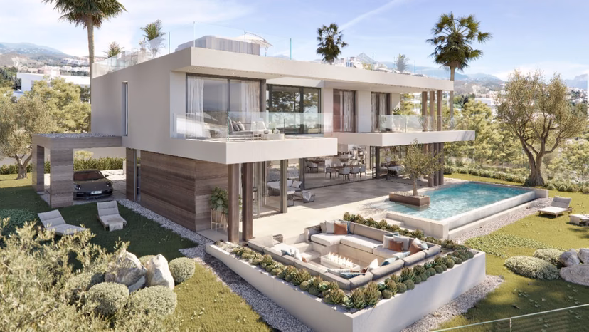 VILLA AZAHAR Reserva Golf — new development in Mijas