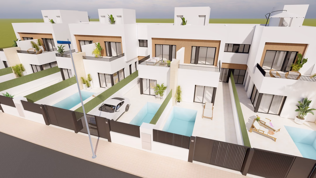 Residencial Rosa Morada — new development in San Javier