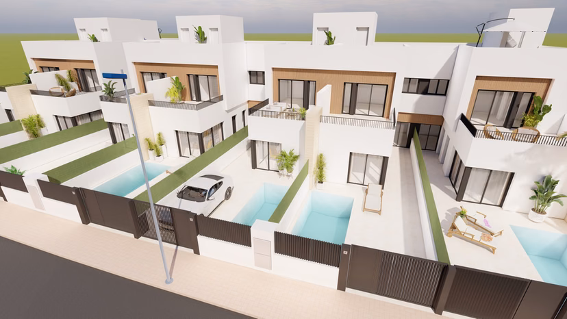 Residencial Rosa Morada — new development in San Javier