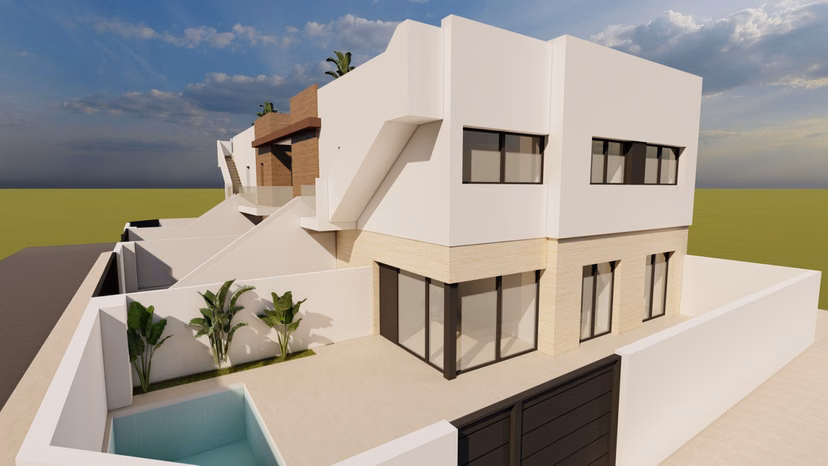 La Joya Beach 6 Luxury Bungalows — new development in San Pedro del Pinatar