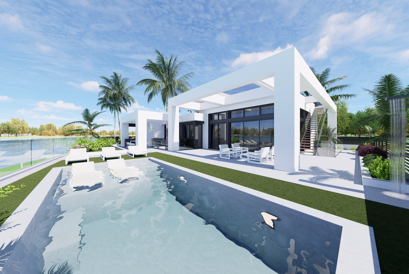 Villa Kubic Front Line — new development in Torre-Pacheco