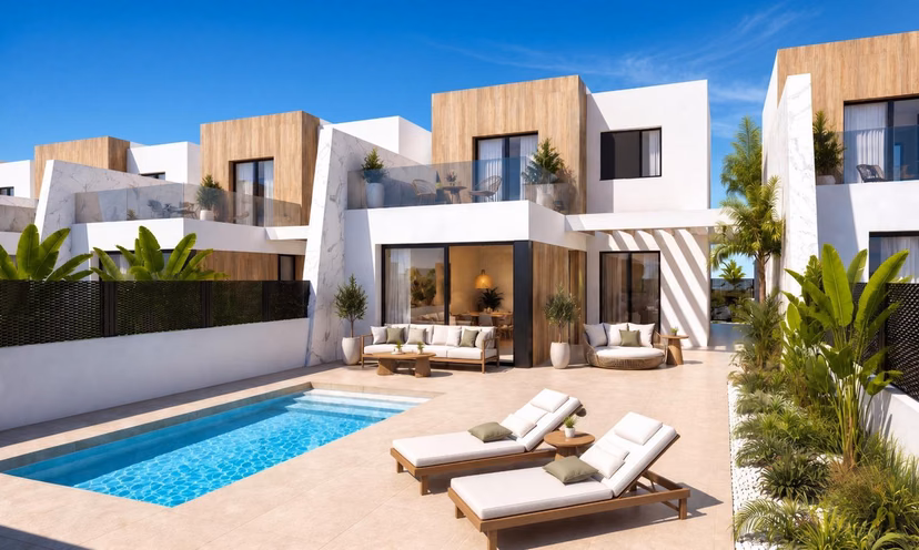 Villas Azahar-Sta Rosalía — new development in Torre-Pacheco