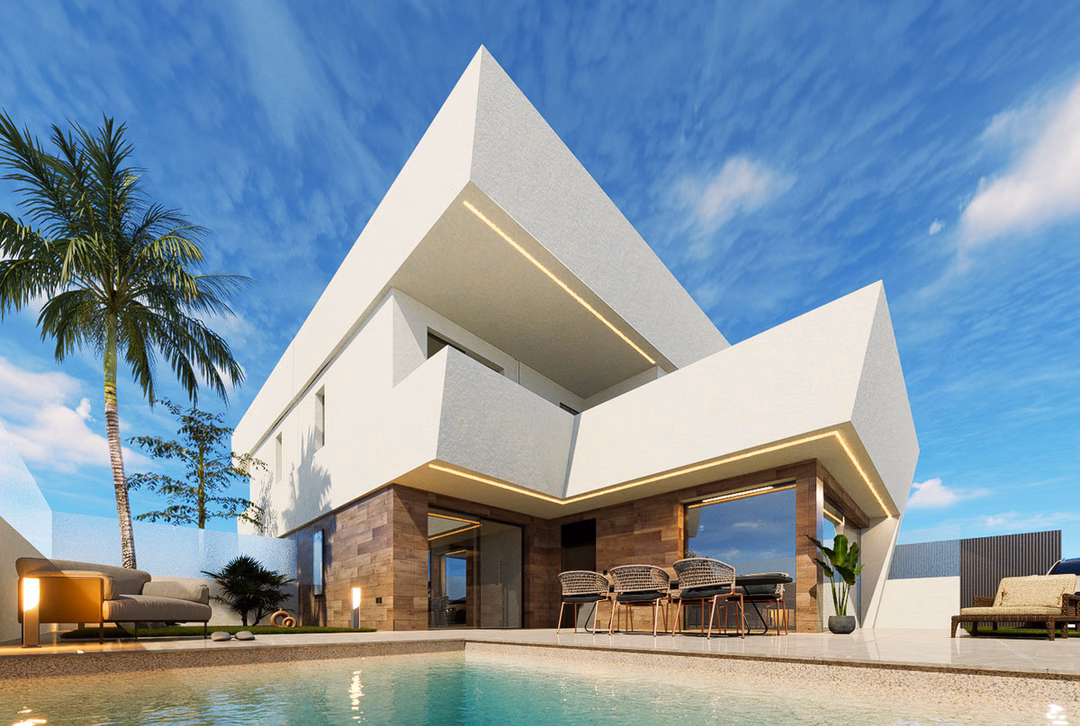 Villa Nebur — obra nueva en San Pedro del Pinatar
